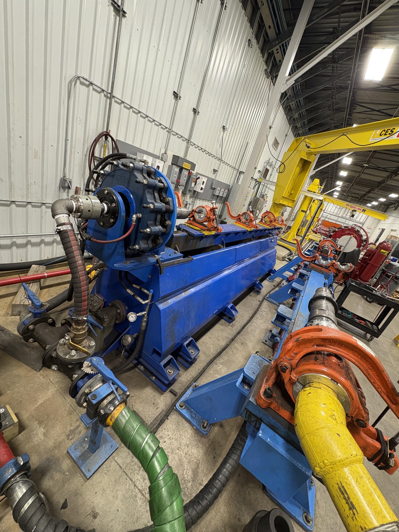 NOV coiled tubing dynamometer test system